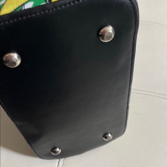 Cheerleader Print Black Tote Bag - Picture 6 of 7